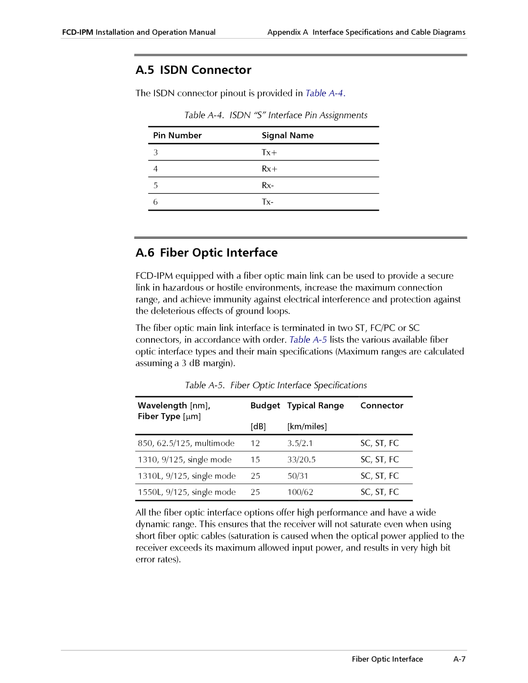 RAD Data comm Modular Access Device with Integrated Router, E1/T1 operation manual Isdn Connector, Fiber Optic Interface 