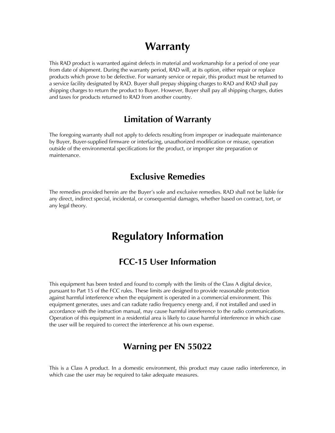 RAD Data comm RSD-20 operation manual Duudqw 