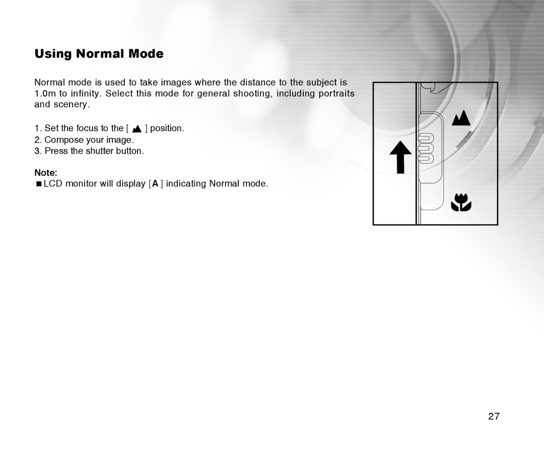 Radio Shack 16-3898 quick start Using Normal Mode 