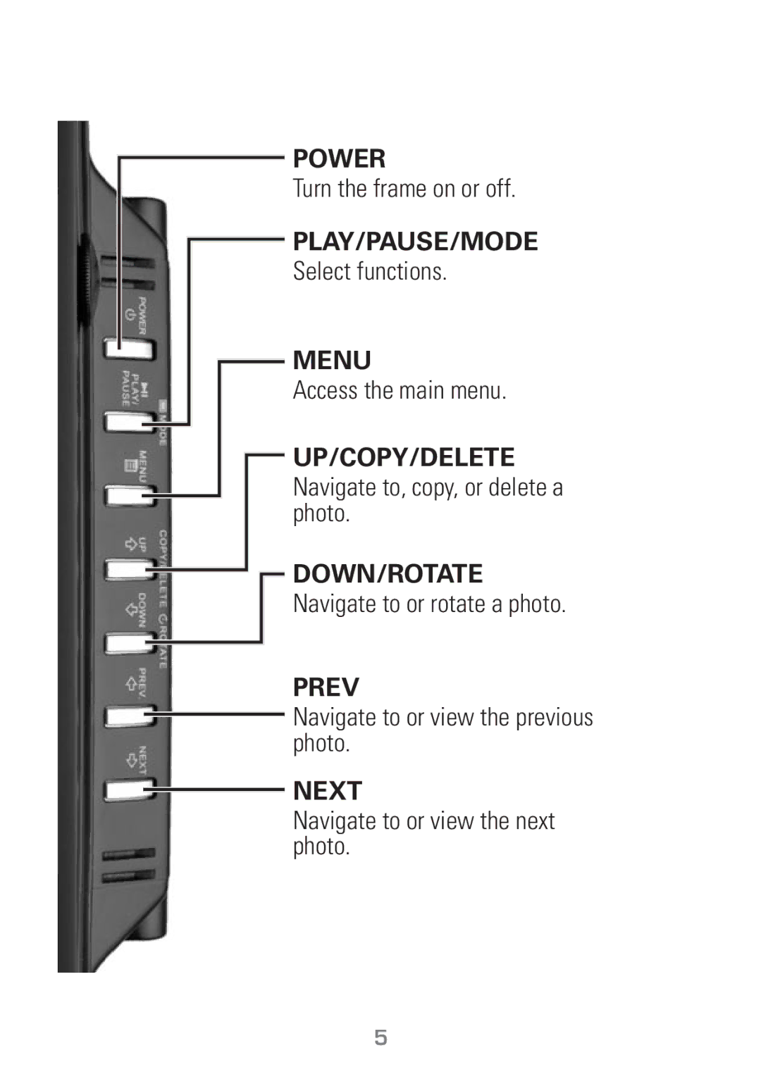 Radio Shack 16-952 manual Power 