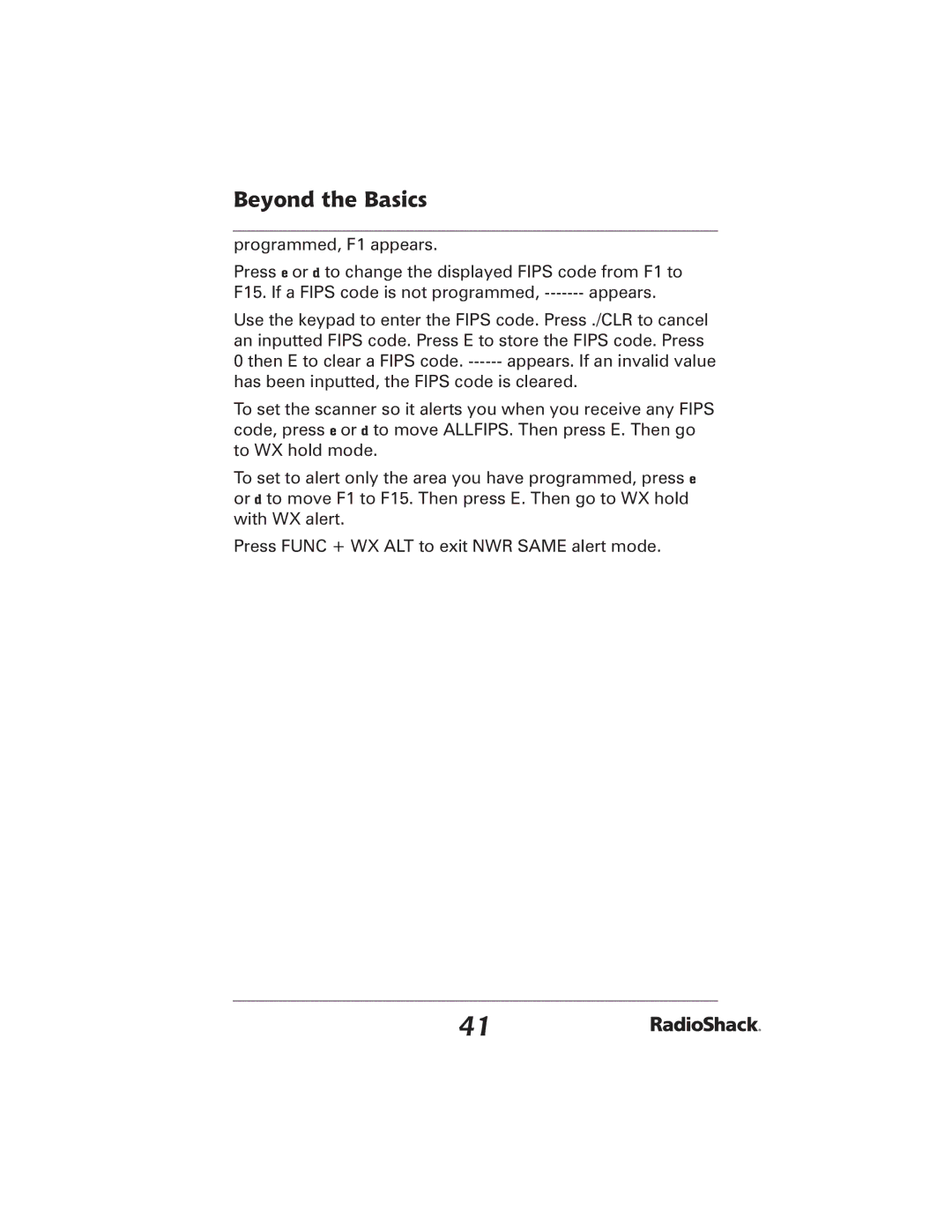 Radio Shack 20-426 manual Beyond the Basics 