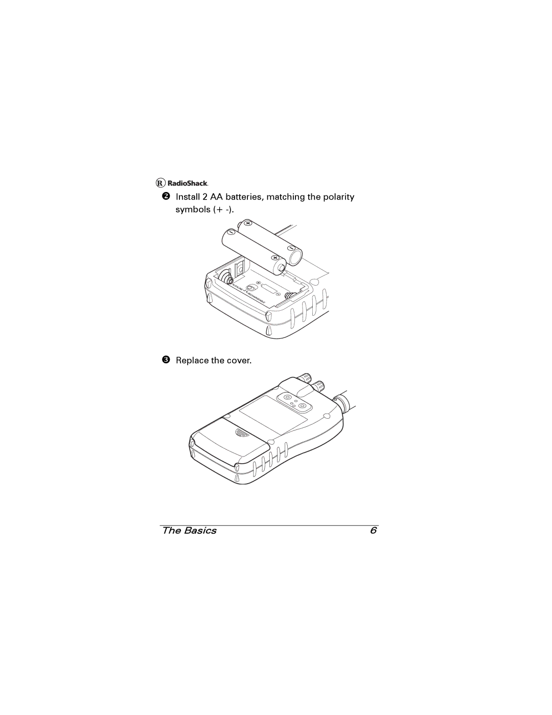 Radio Shack 20-501 manual Basics 