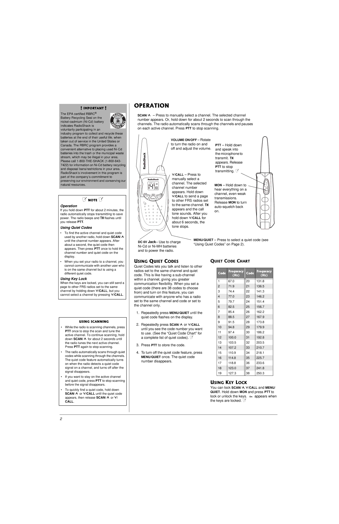 Radio Shack 21-1863 owner manual 124#6+10, 75+037+6%1&5, 75+0-.1% 