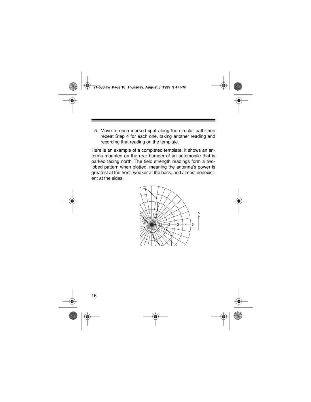 Radio Shack 21-533 owner manual Fm Page 16 Thursday, August 5, 1999 347 PM 