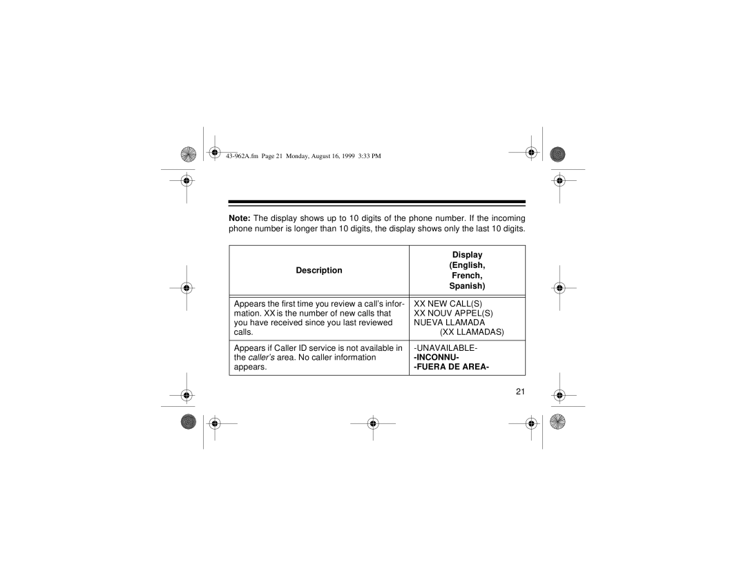 Radio Shack 240 owner manual Inconnu 