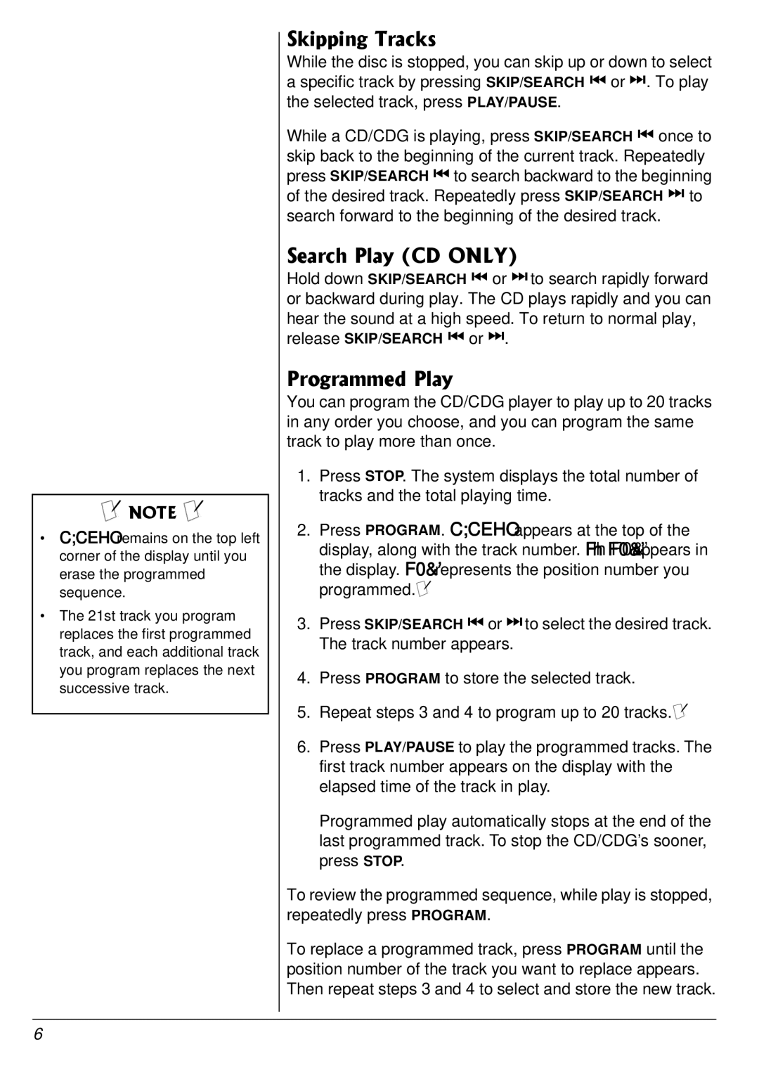 Radio Shack 32-1167 owner manual 5MKRRKPI6TCEMU 