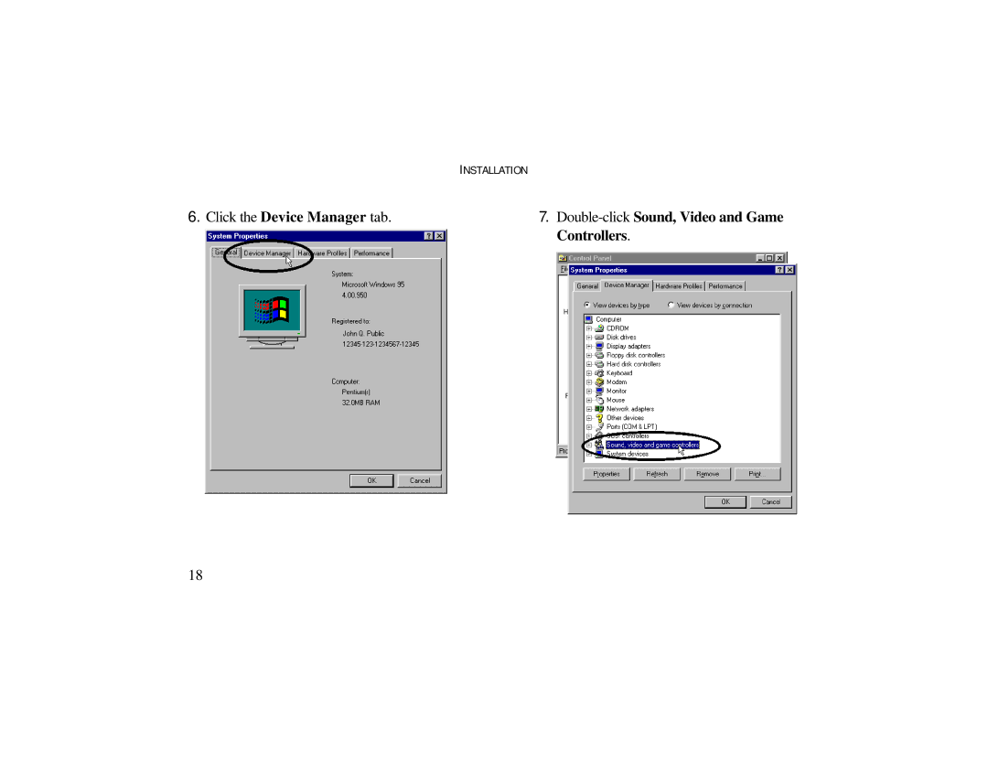 Radio Shack 3Com Bigpicture operating instructions Installation 