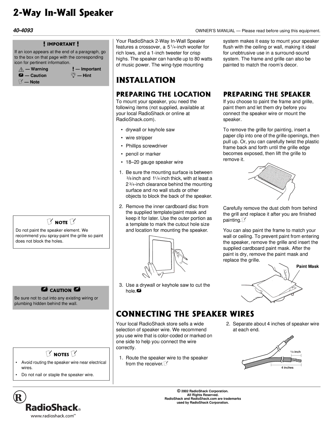 Radio Shack 40-4093 owner manual +056#..#6+10, 100%6+06*52#-49+45, 242#4+06*.1%#6+10, 242#4+06*52#-4 