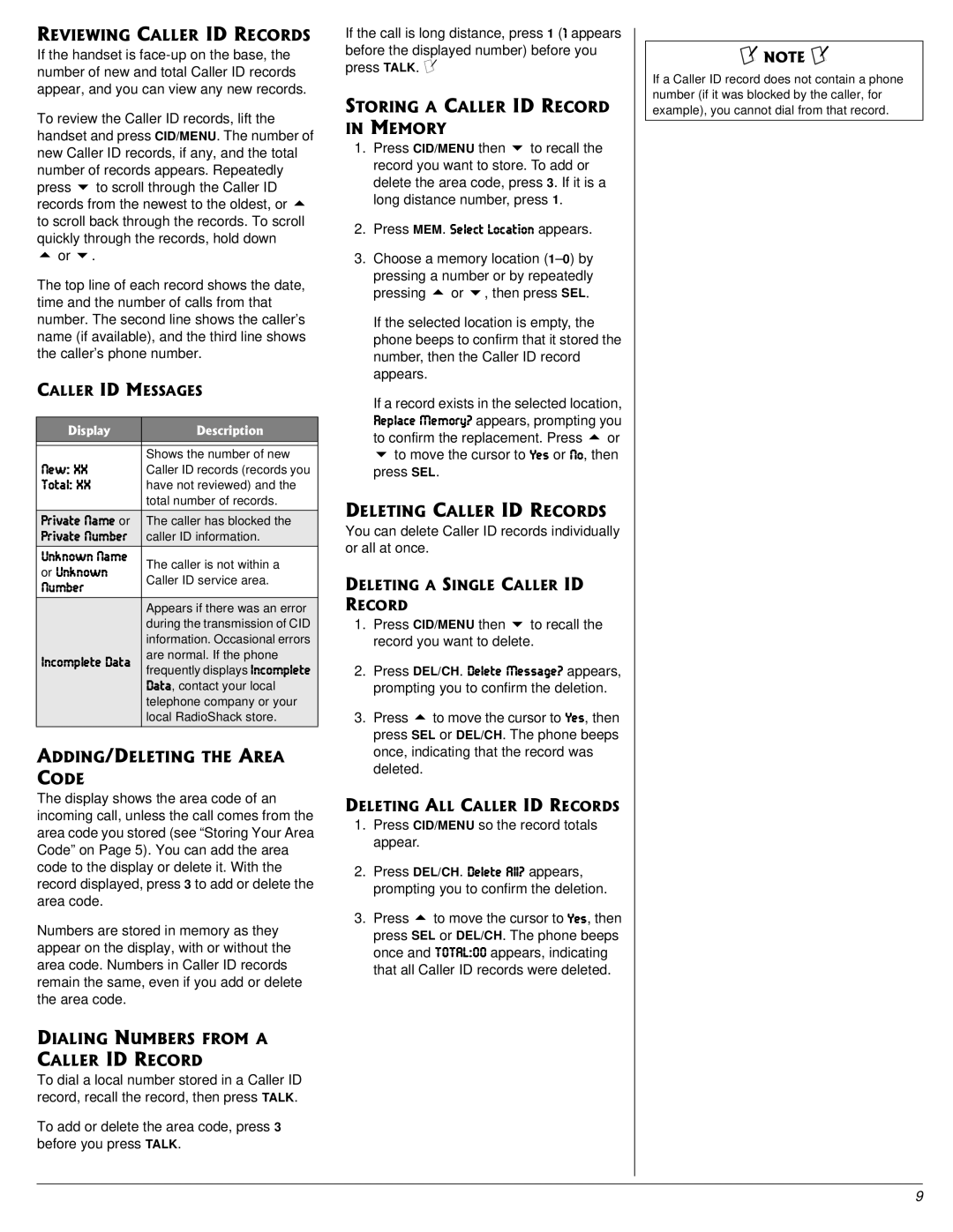 Radio Shack 43-3537 owner manual Dm0ýNN, JejWb0ýNN, Or Kdademd, DkcXh 