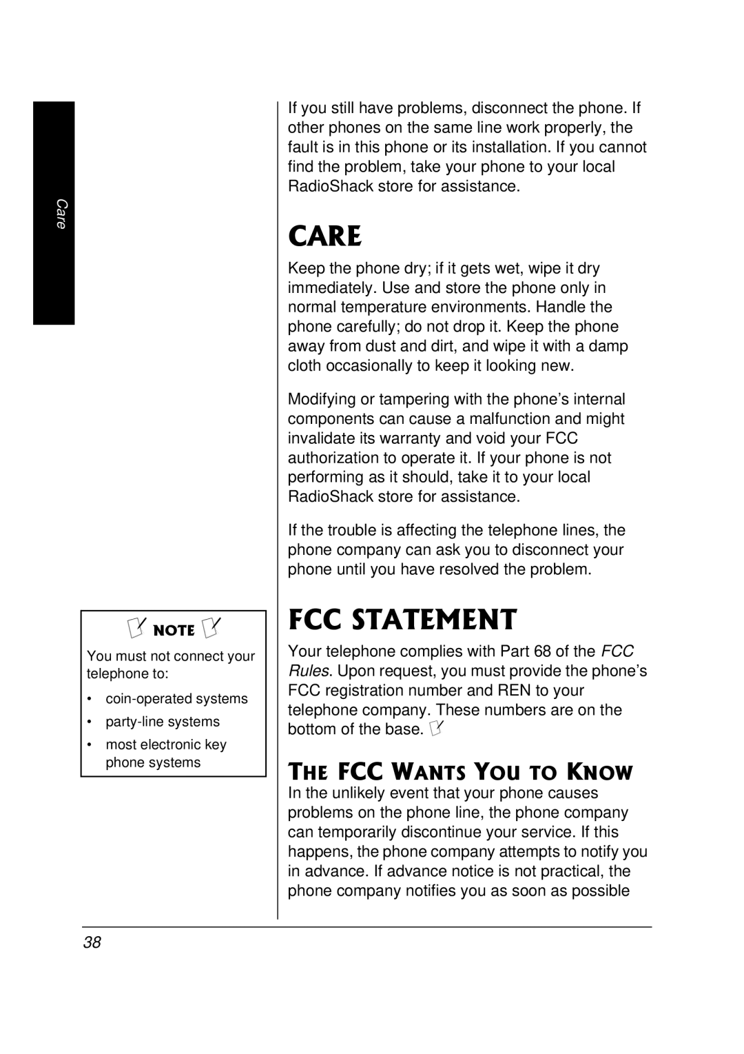 Radio Shack 43-3820 owner manual 56#6/06, 9#0651761-019 