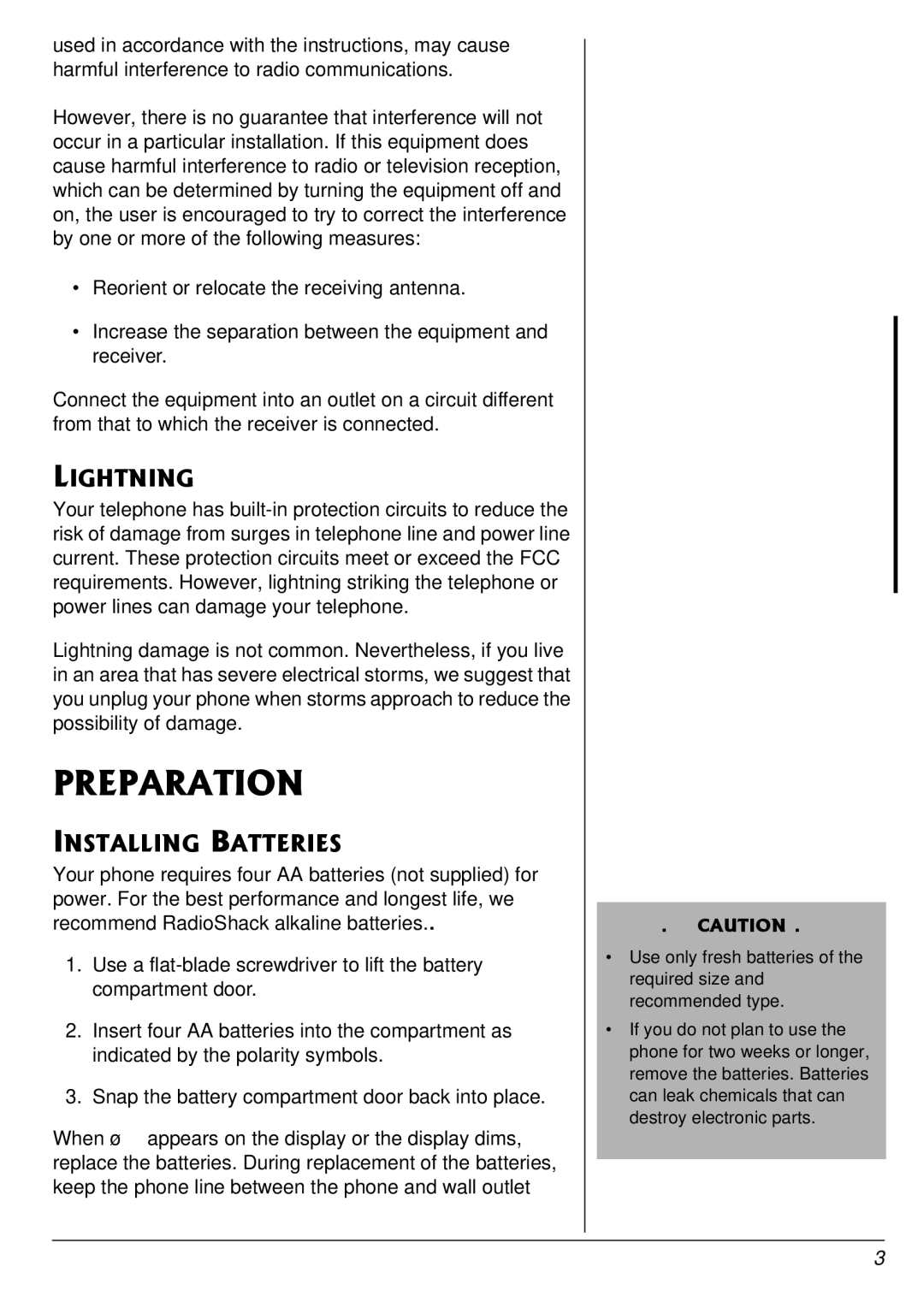 Radio Shack 43-3901 owner manual 242#4#6+10, +*60+0, +056#..+0$#664+5 