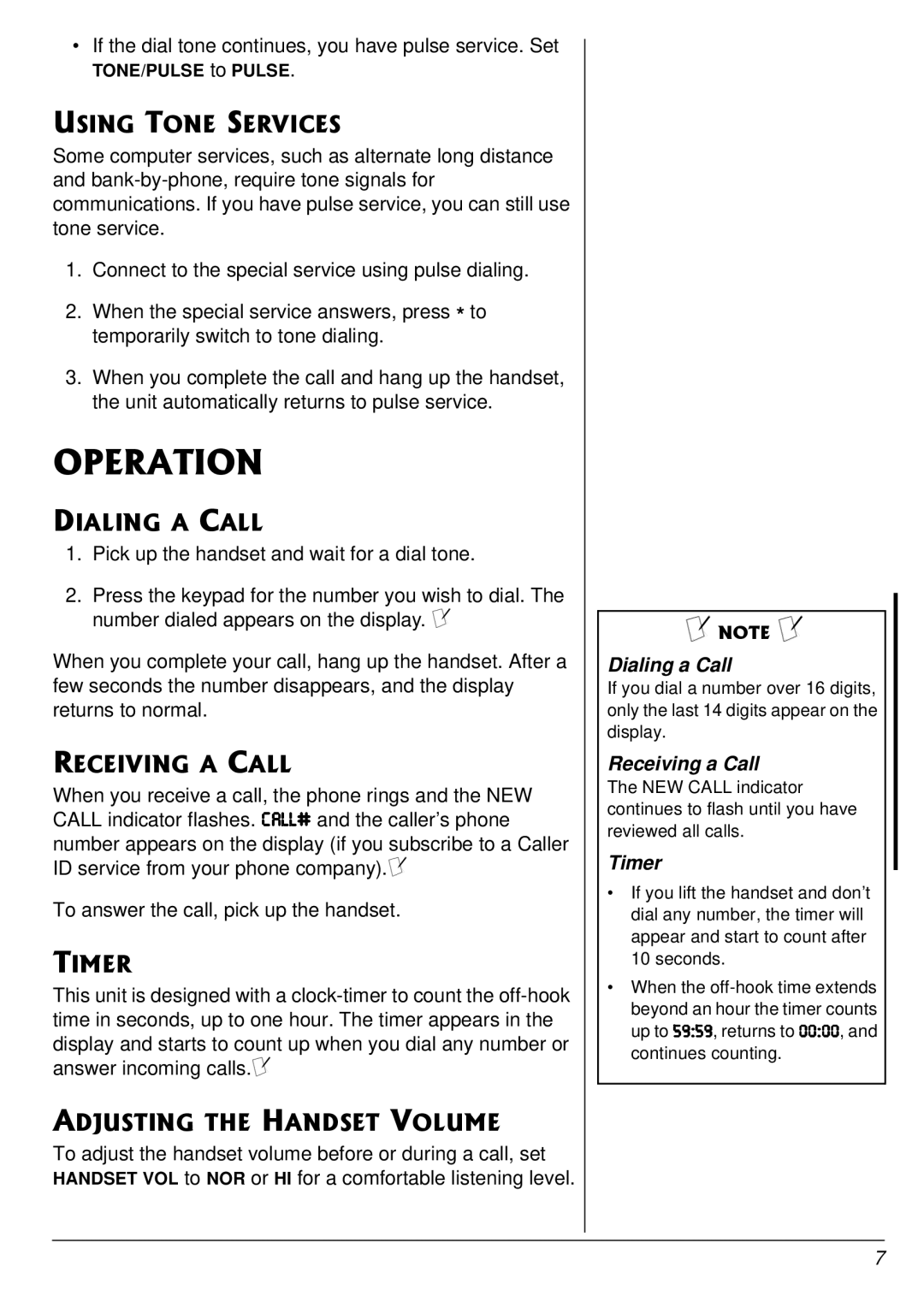 Radio Shack 43-3901 owner manual 124#6+10 