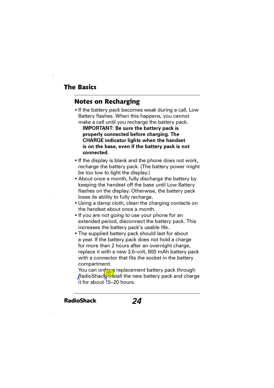 Radio Shack 43-5829 manual Basics 