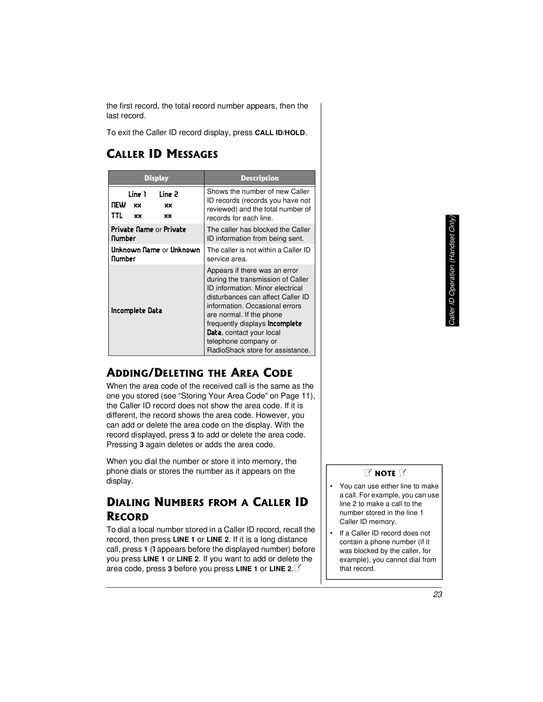 Radio Shack 43-683 owner manual #&&+01&.6+06*#4#%1, +#.+007/$4541/#%#..4+& 4%14 