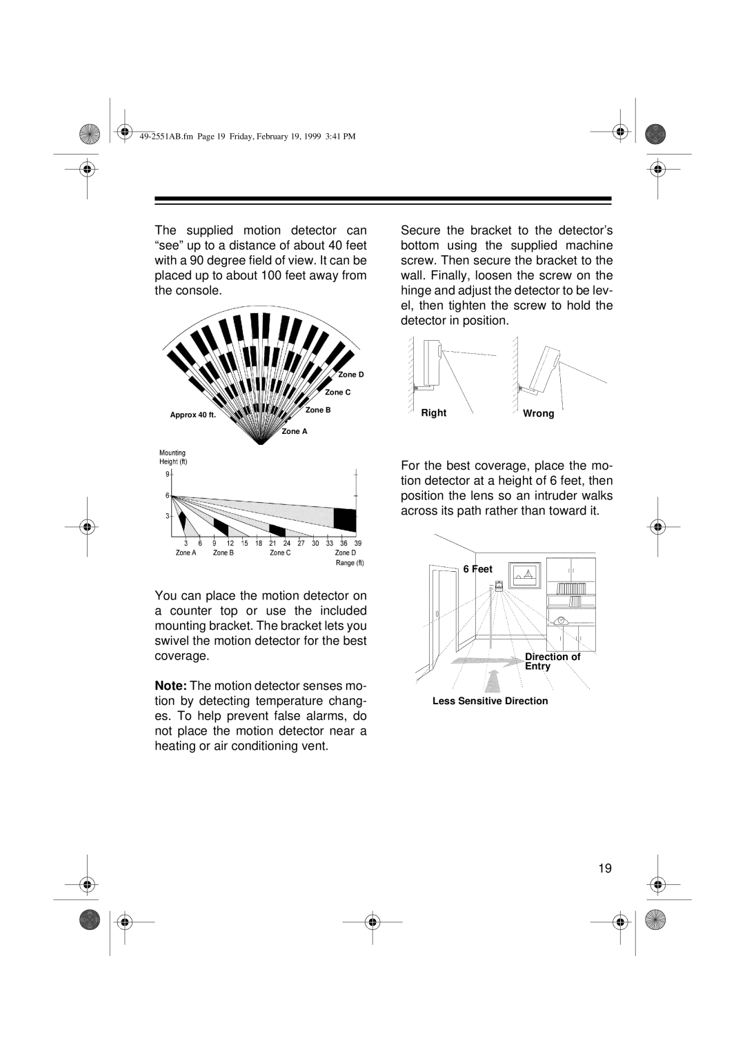 Radio Shack 49-2551A owner manual RightWrong 