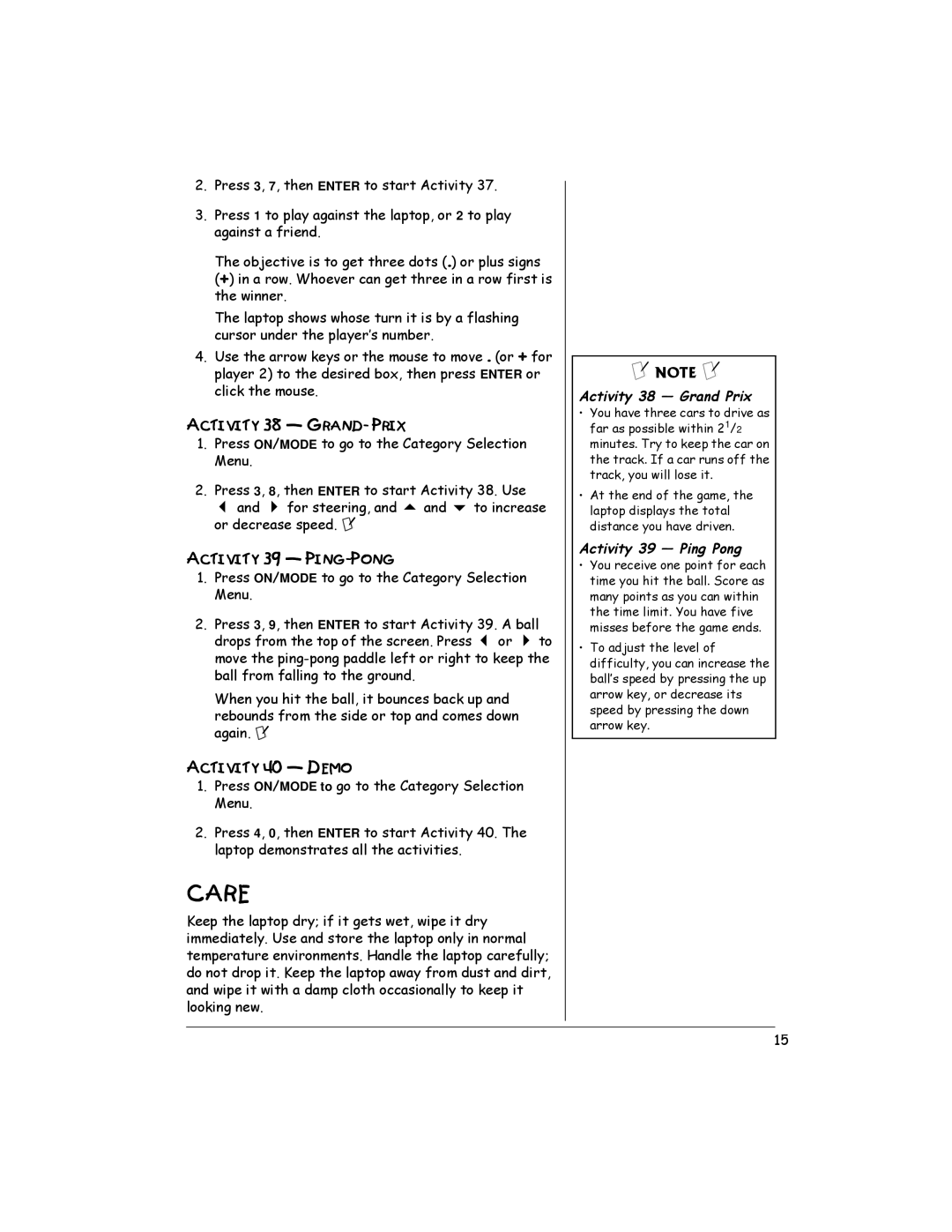 Radio Shack 60-2626 manual 42C6, 24EGEJï$ï²ï8C2?5âïACI, 24EGEJï$*ï²ïA?8âA@?8, 24EGEJï%!ï²ï56@, $FWLYLW\#6#³#3LQJ#3RQJ 