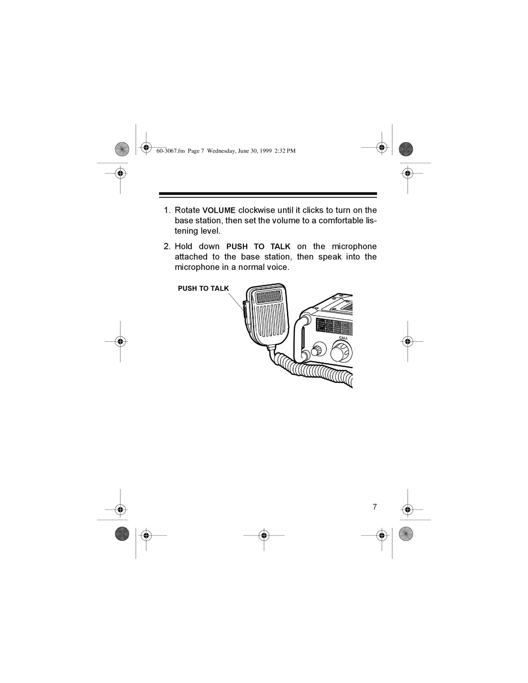 Radio Shack 60-3067 manual Fm Page 7 Wednesday, June 30, 1999 232 PM 