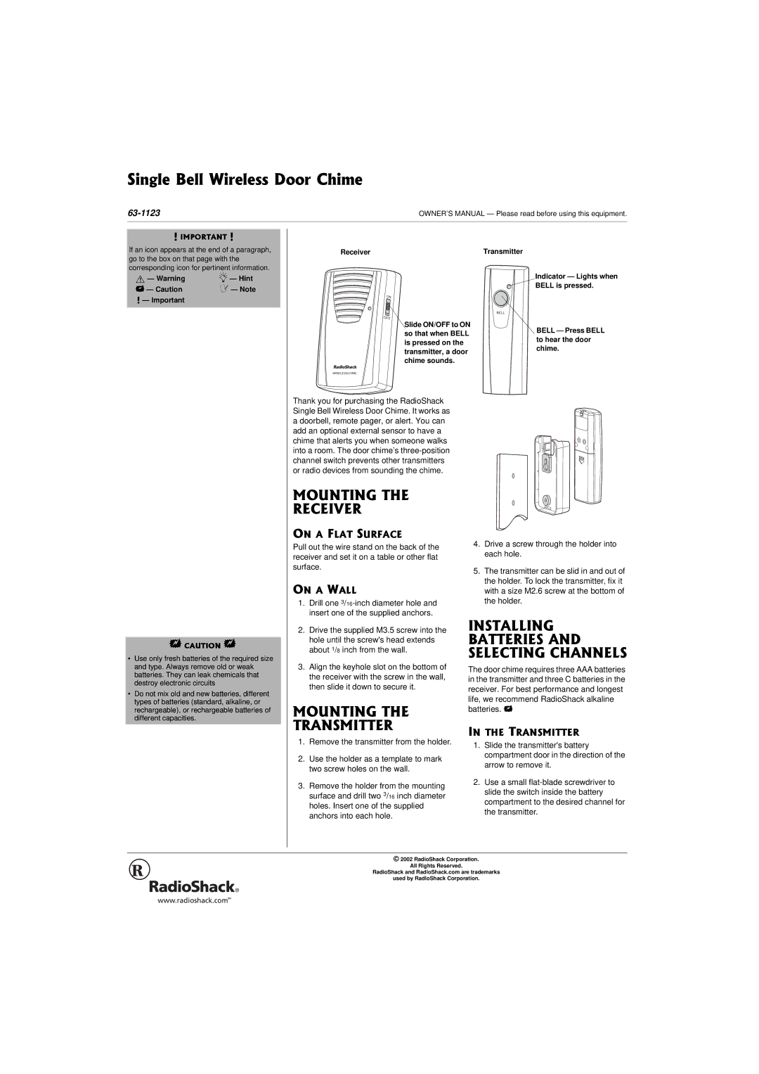 Radio Shack 63-1123 owner manual 1706+06* 4%+84, 1706+06* 64#05/+664, +056#..+0 $#664+5#0& 5.%6+0%*#00.5 