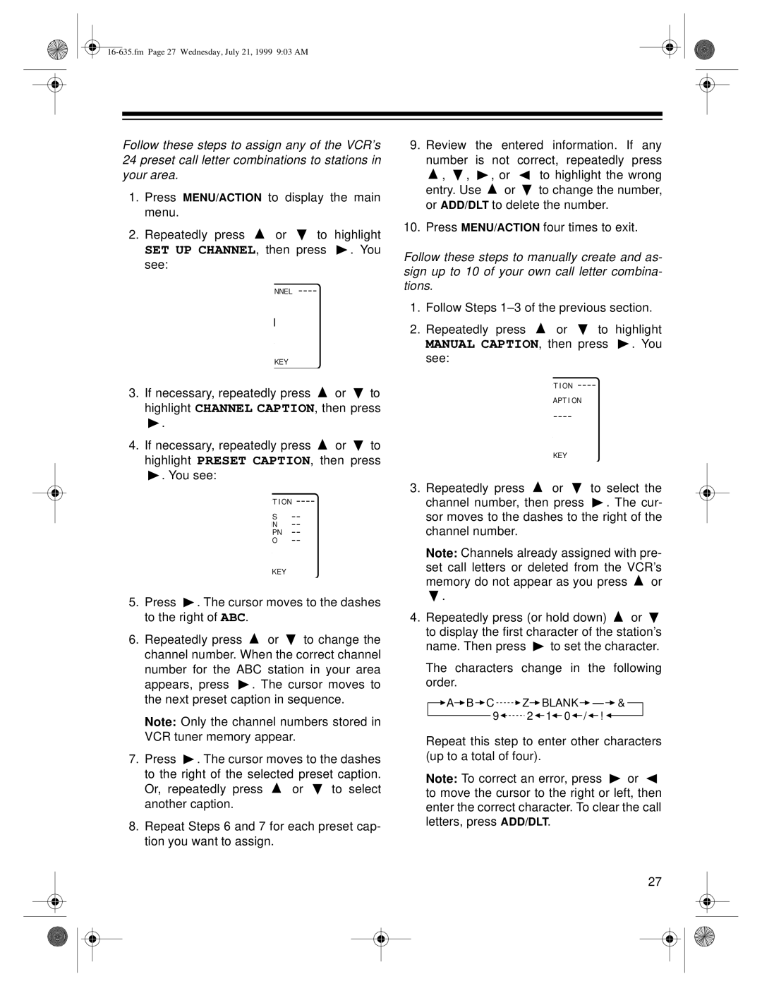 Radio Shack 66 owner manual Blank 