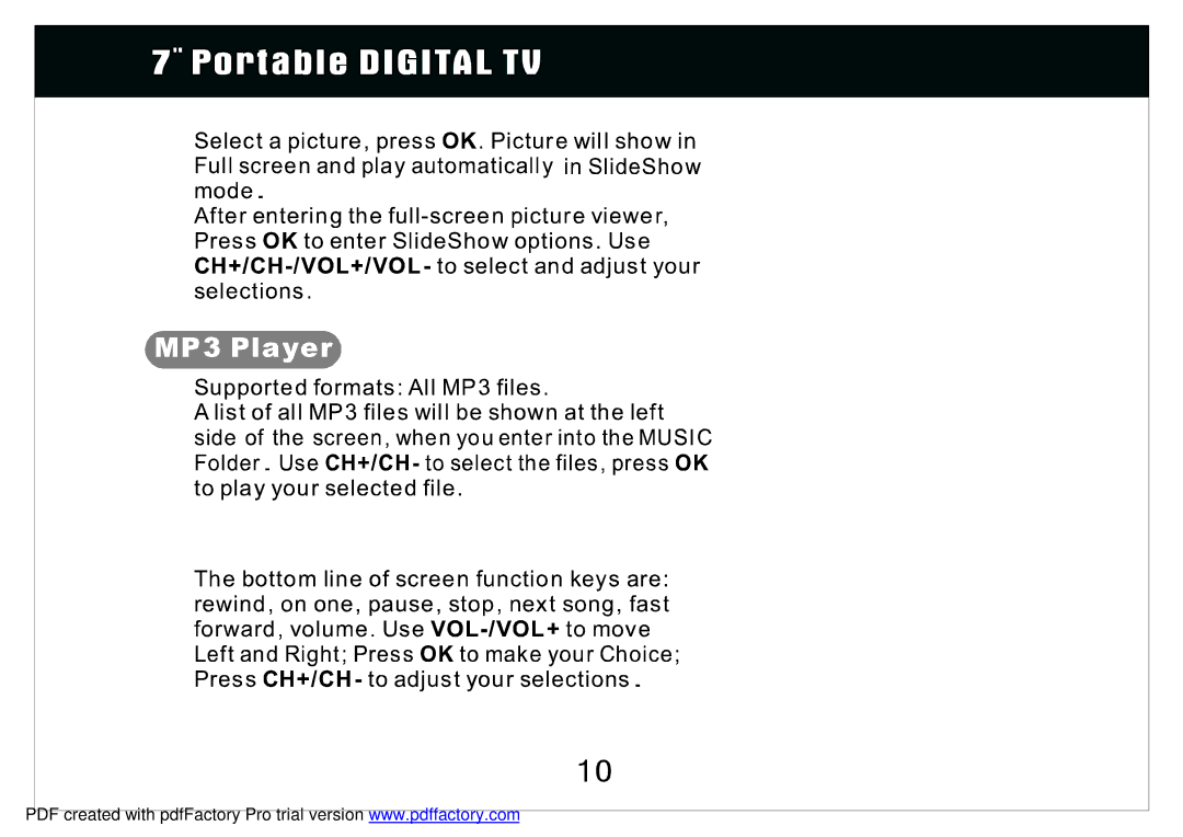 Radio Shack 780PTV manual 