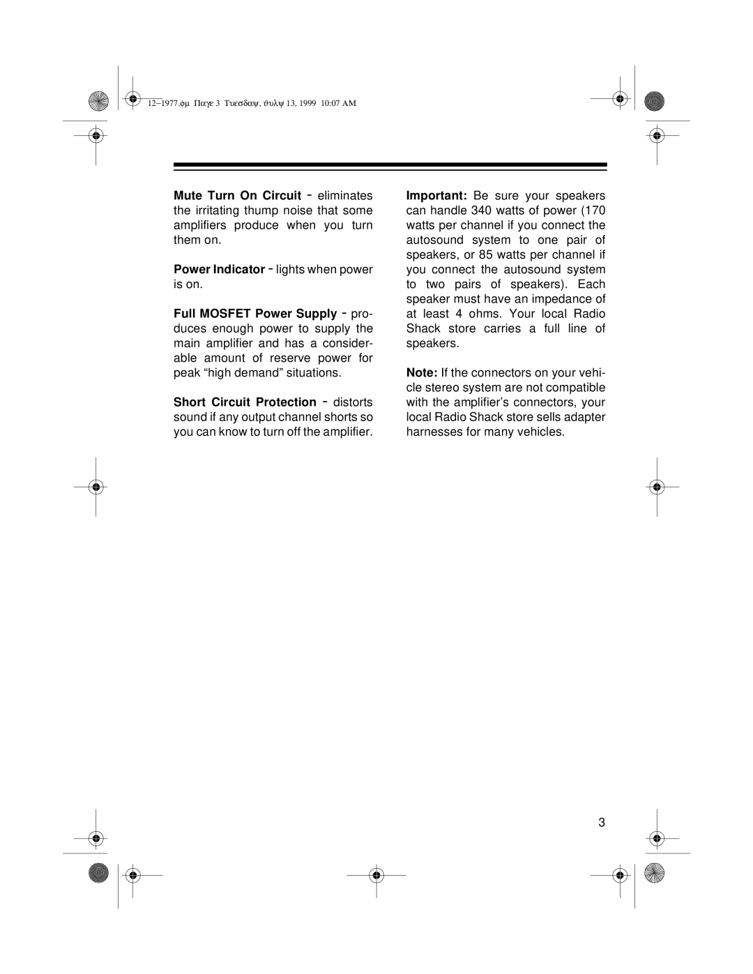 Radio Shack 85 owner manual Mute Turn On Circuit eliminates 