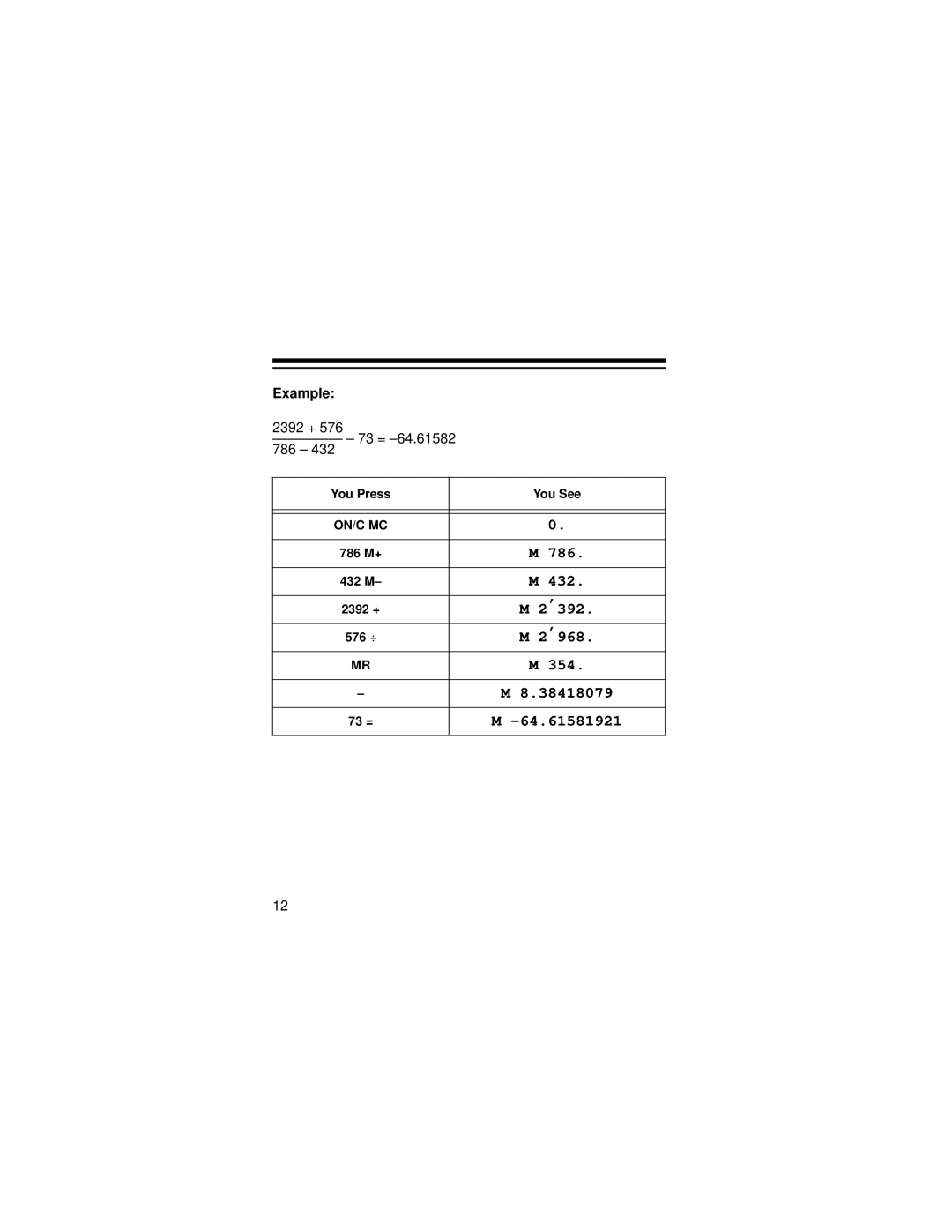 Radio Shack EC-2037 owner manual 786 