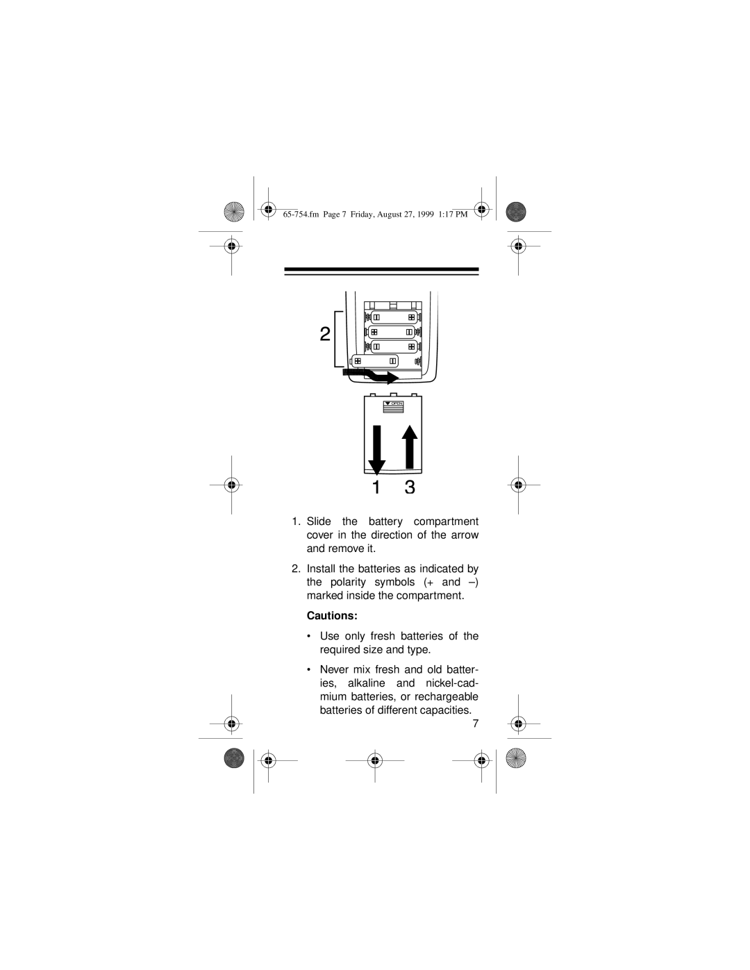 Radio Shack EC-3031 owner manual Fm Page 7 Friday, August 27, 1999 117 PM 