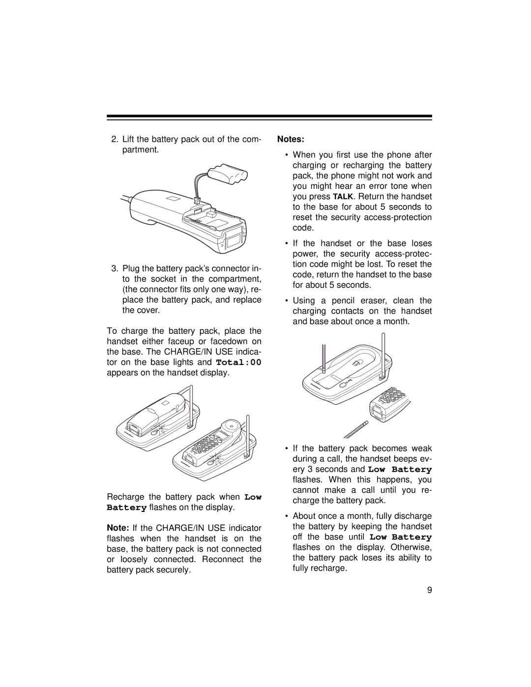 Radio Shack ET-1125 owner manual 