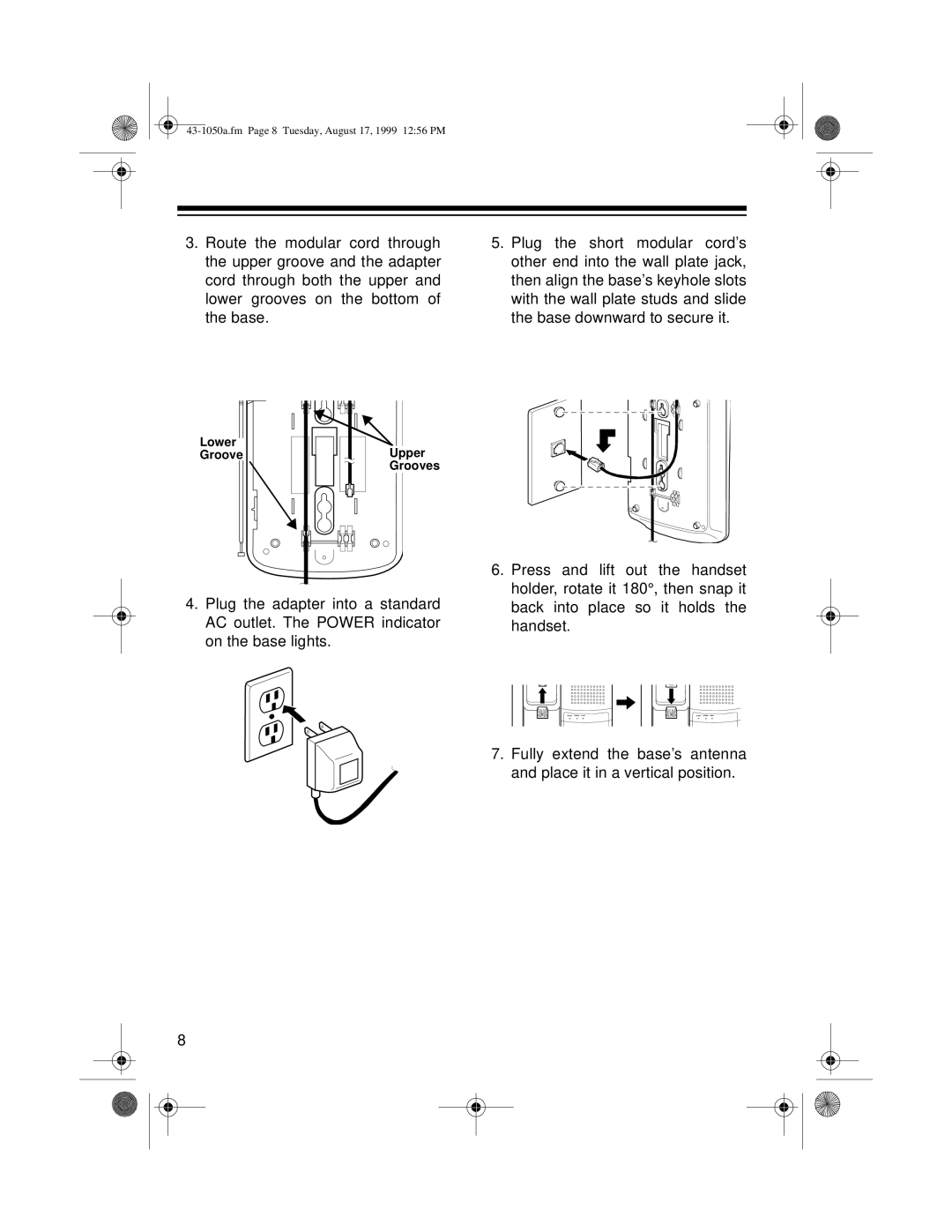 Radio Shack ET-550 owner manual Lower 