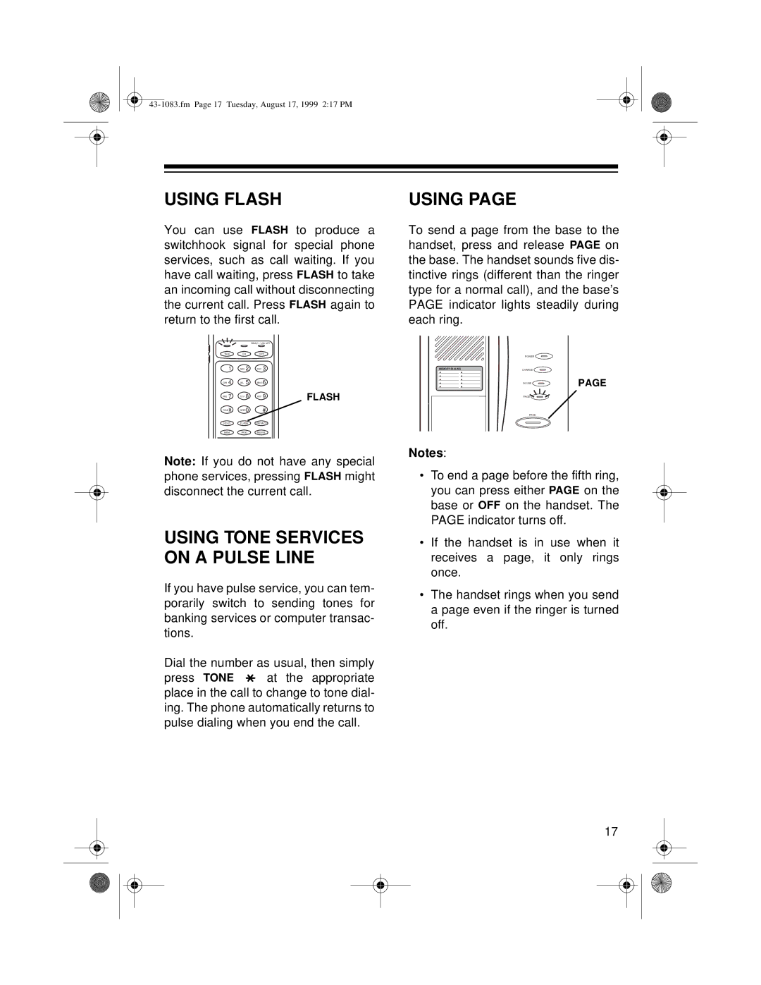 Radio Shack ET-908 owner manual Using Flash 