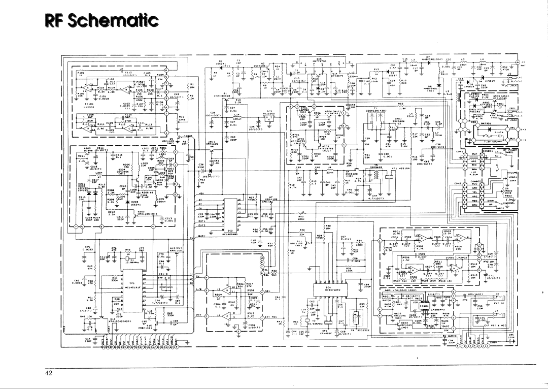 Radio Shack HTX-404 manual 