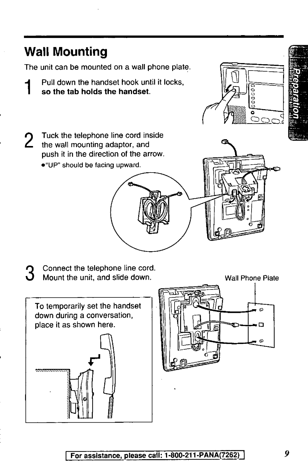 Radio Shack KX-TS105B, KX-TS105W manual 