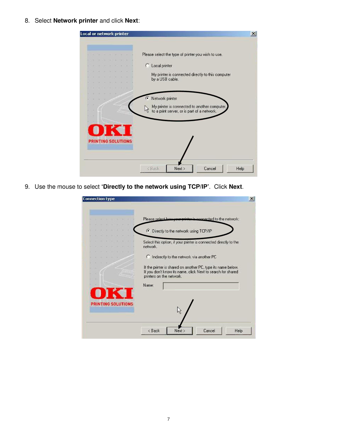 Radio Shack Okidata C6100 manual 