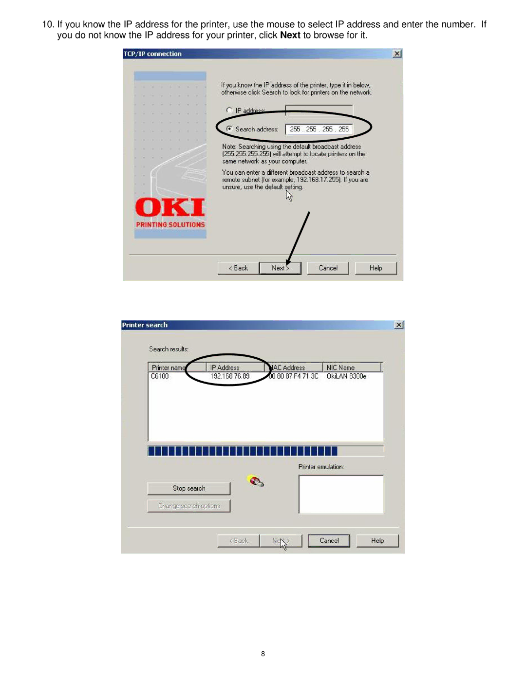 Radio Shack Okidata C6100 manual 