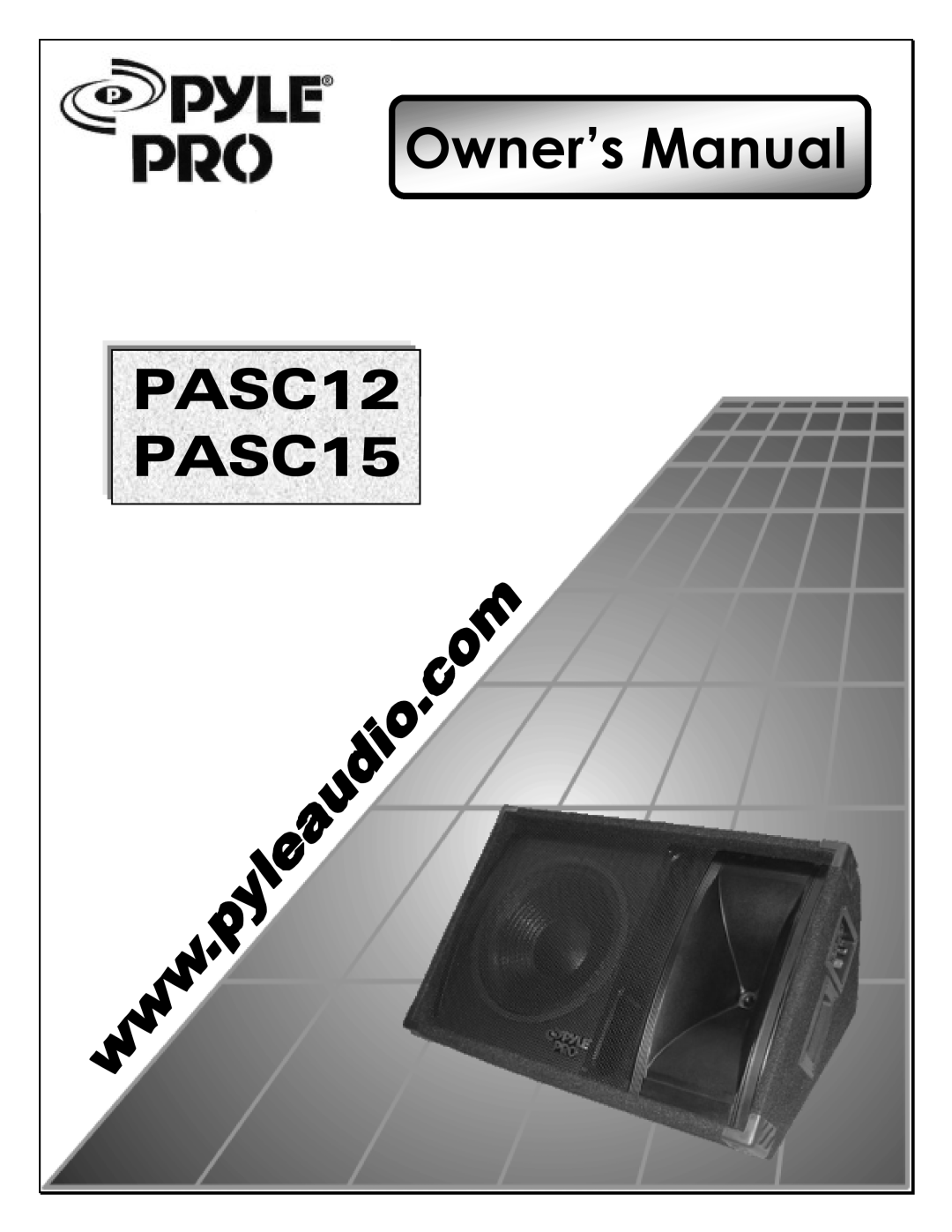 Radio Shack PASC12 manual 
