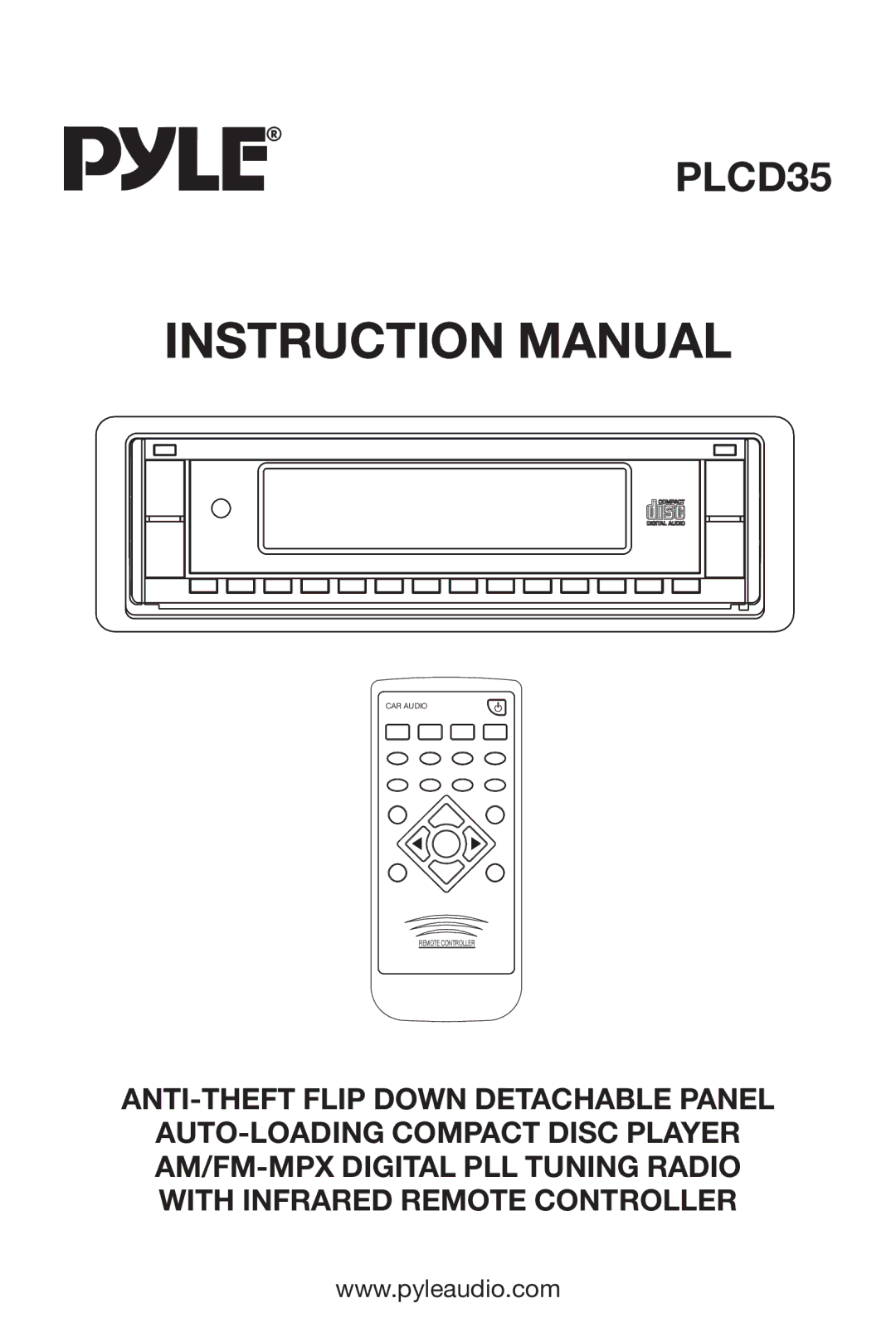 Radio Shack PLCD35 instruction manual 