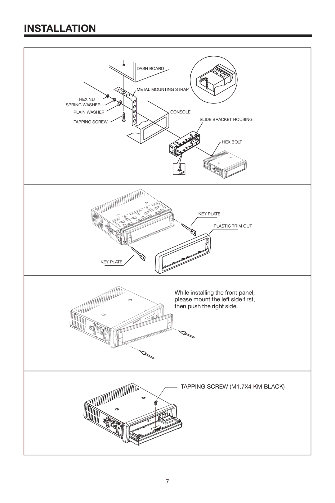 Radio Shack PLCD35 instruction manual Installation 