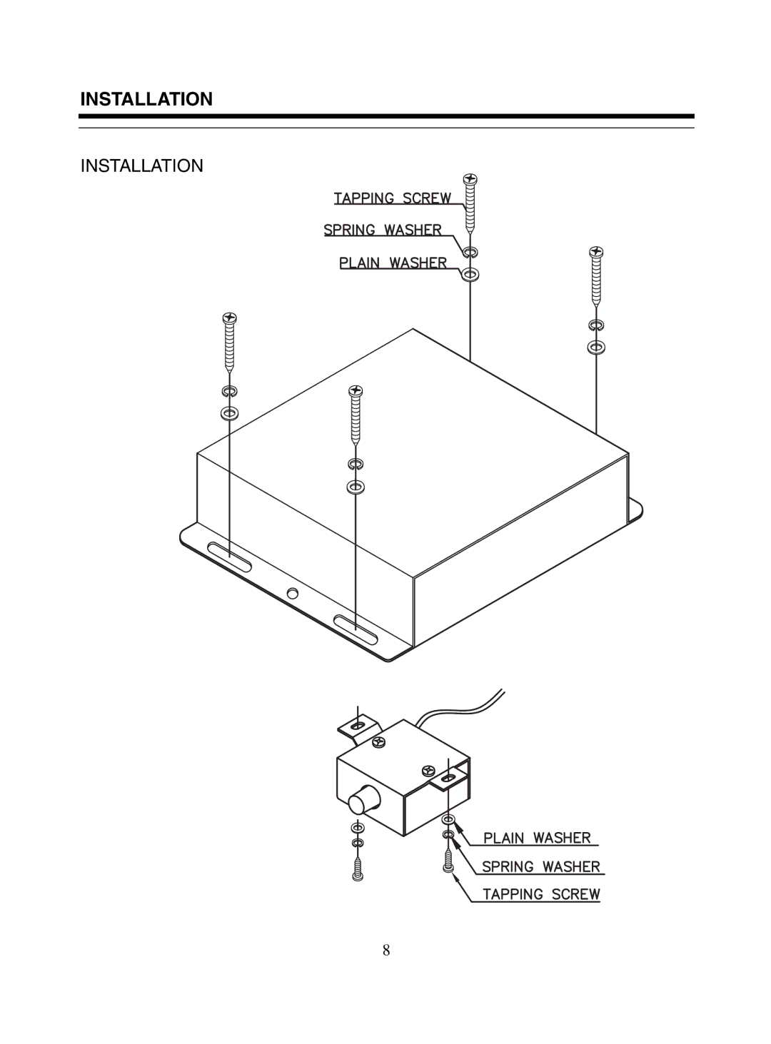 Radio Shack PLXR5 manual Installation 