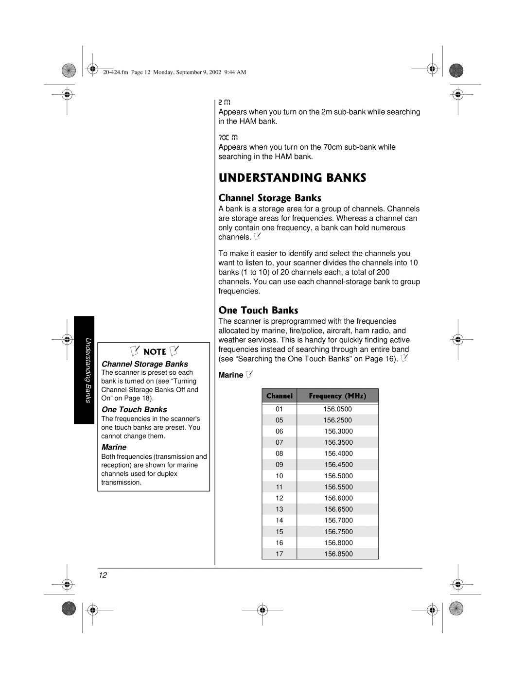 Radio Shack PRO-2018 manual 70&456#0&+0$#0-5, JCPPGN5VQTCIG$CPMU, 1PG6QWEJ$CPMU 