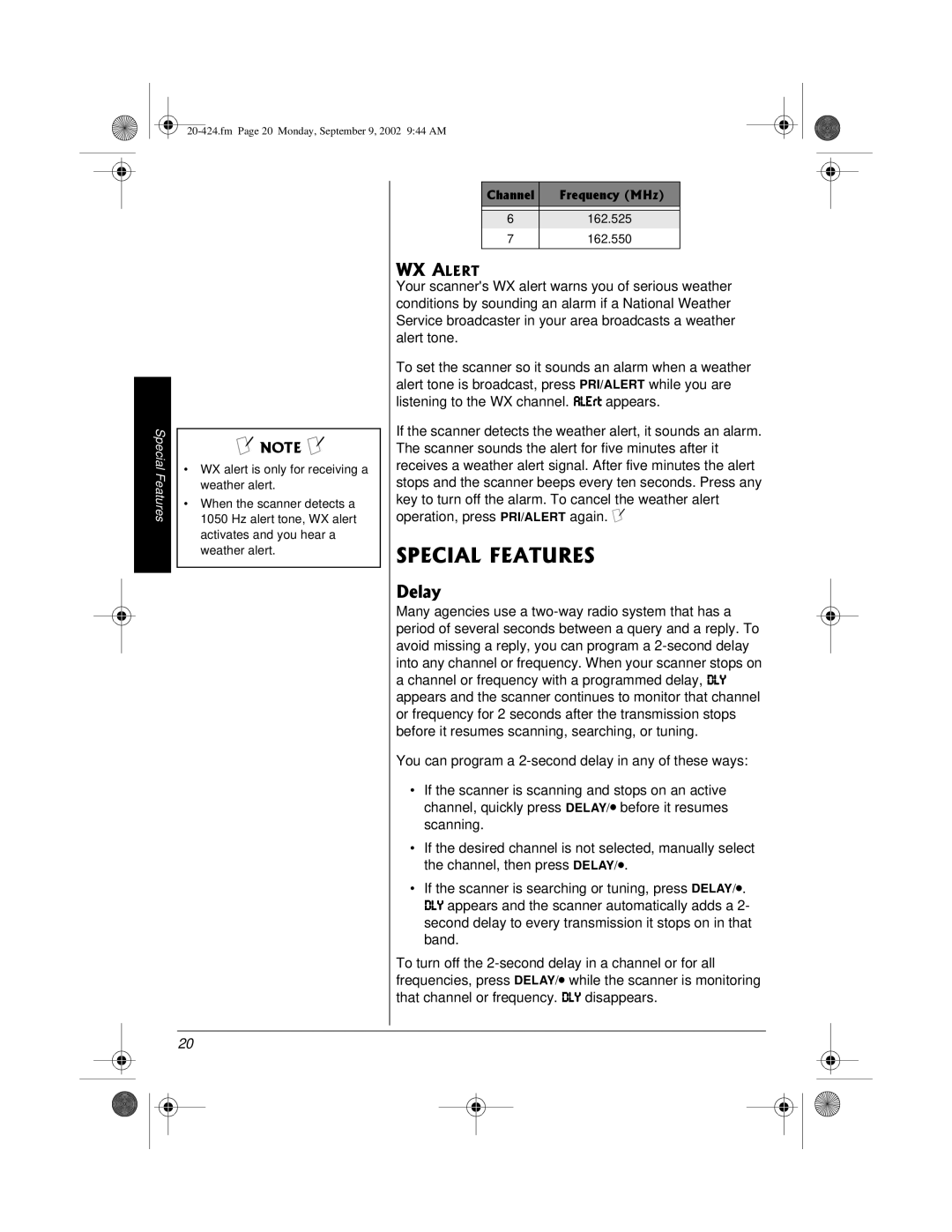 Radio Shack PRO-2018 manual 52%+#.#6745, Gnc 