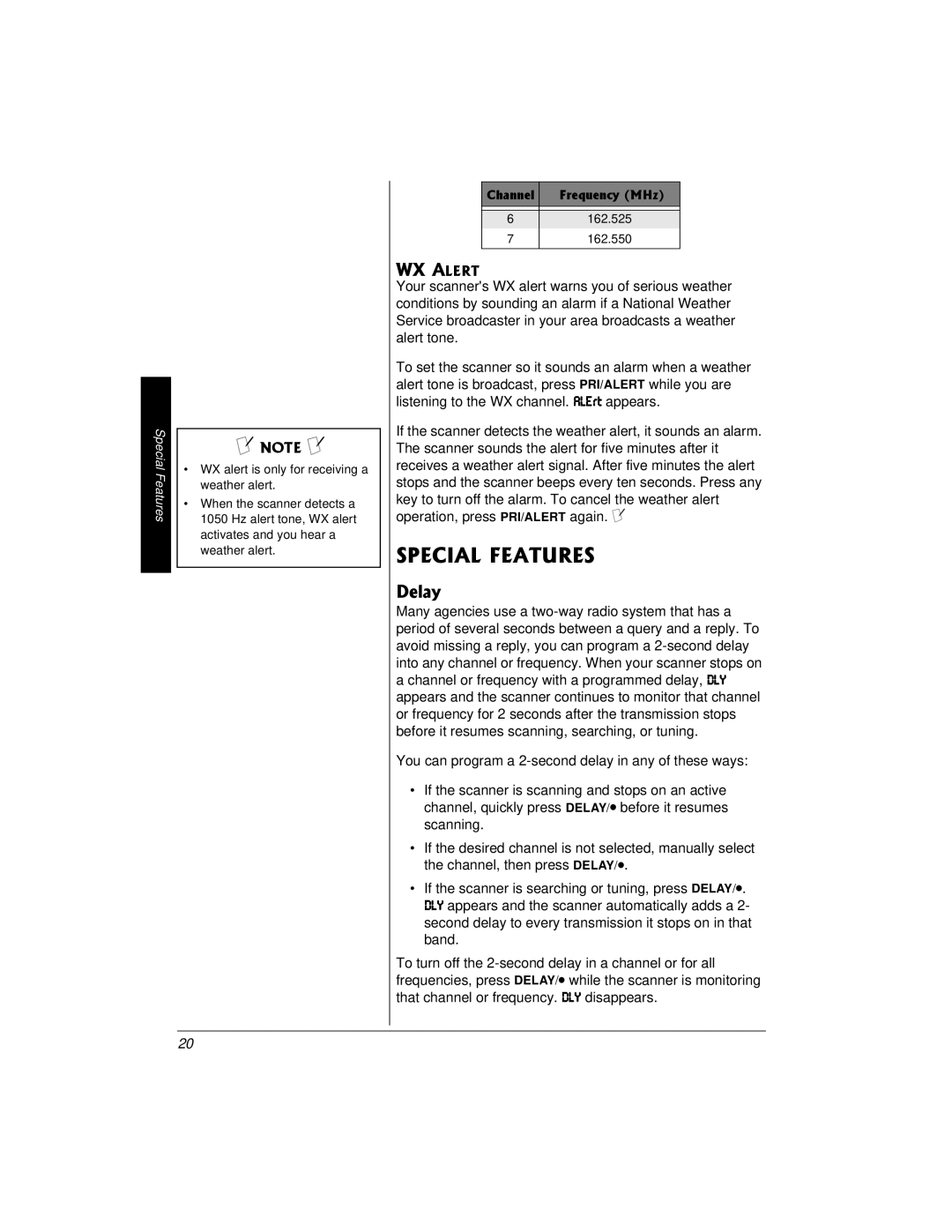 Radio Shack PRO-2018 owner manual 52%+#.#6745, Gnc 