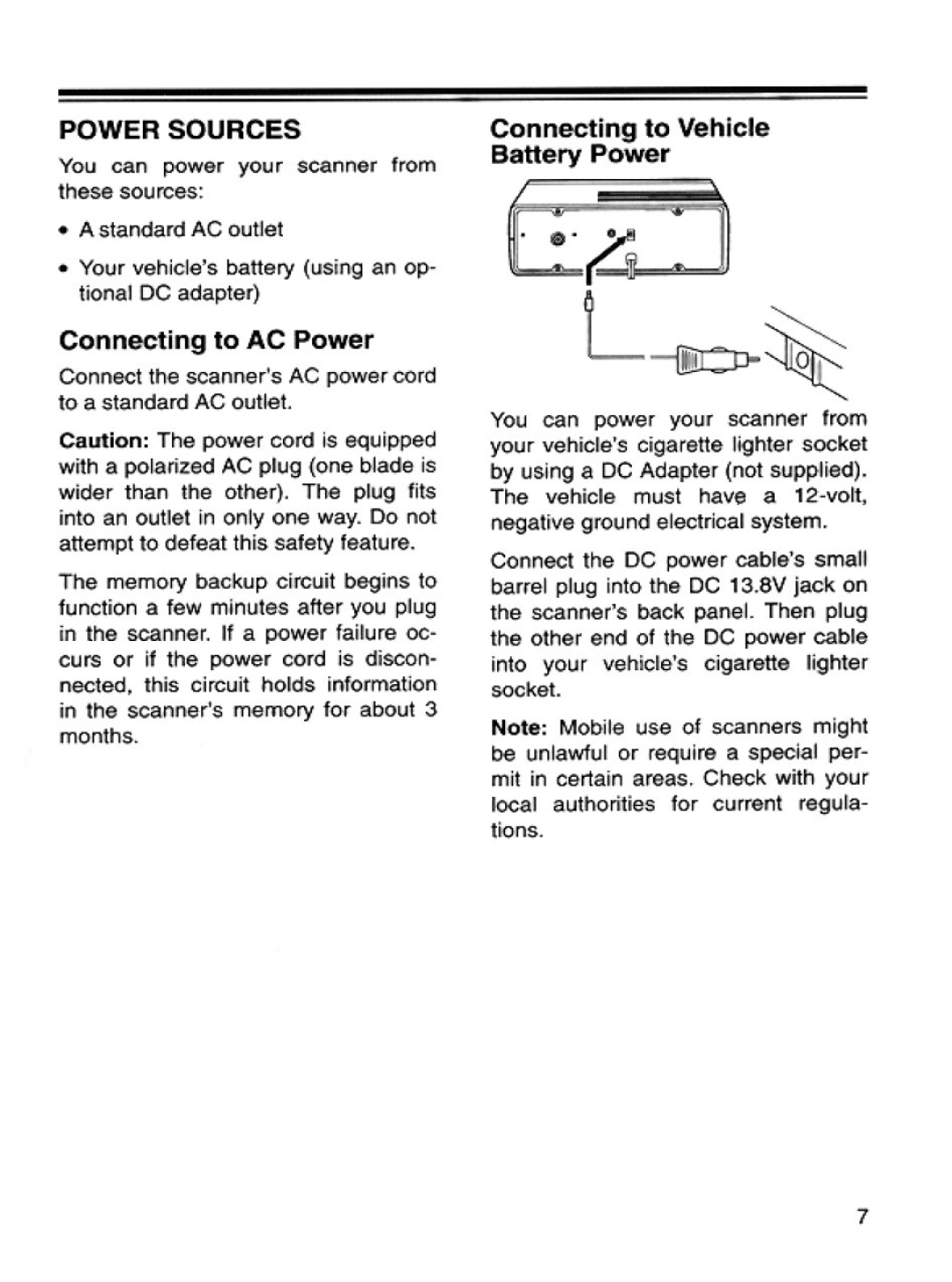 Radio Shack Pro-2032 manual 