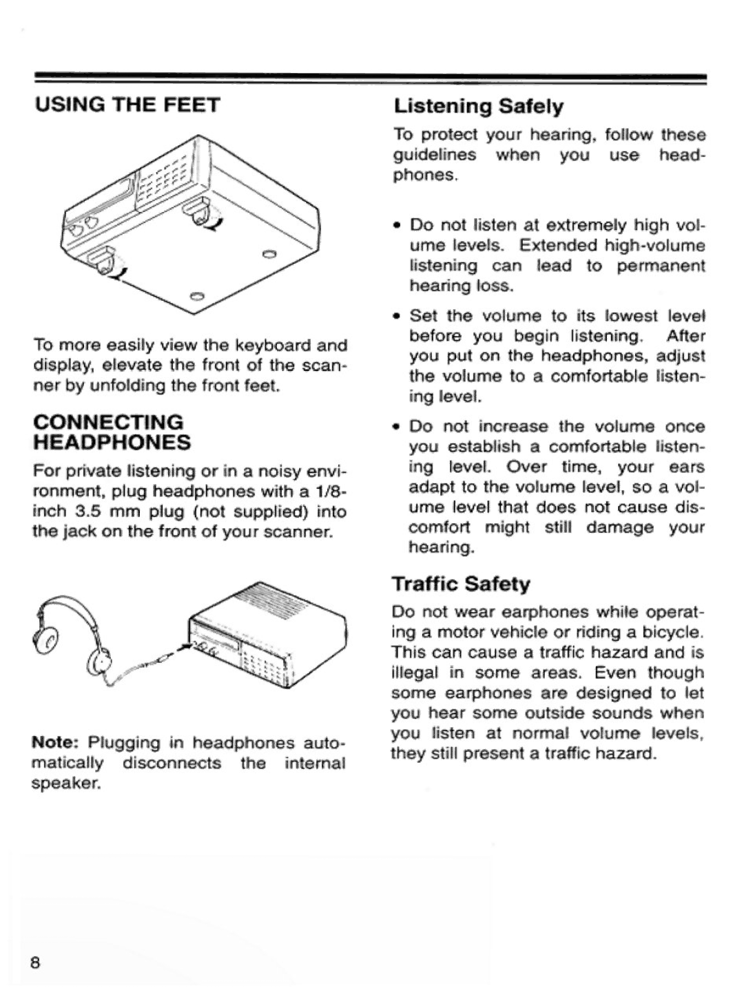 Radio Shack Pro-2032 manual 