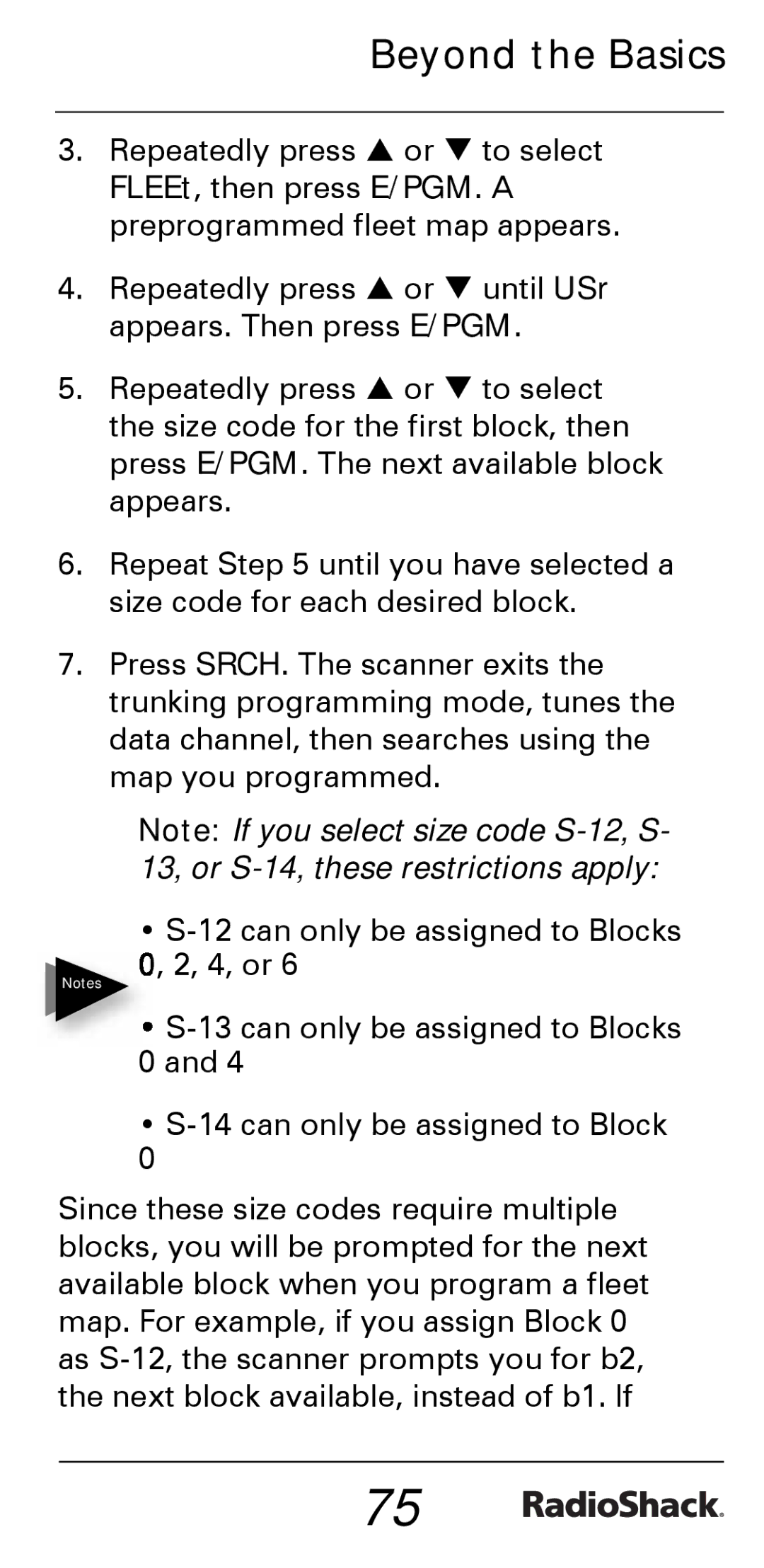 Radio Shack PRO-528 manual Beyond the Basics 