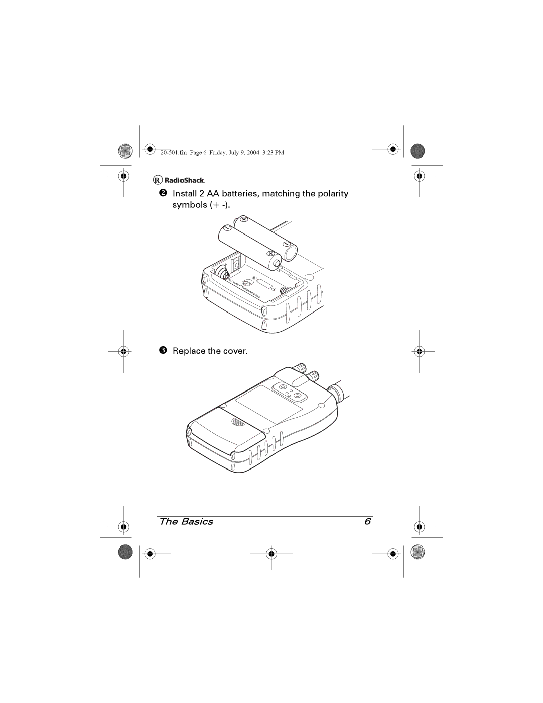 Radio Shack PRO-83 manual Fm Page 6 Friday, July 9, 2004 323 PM 