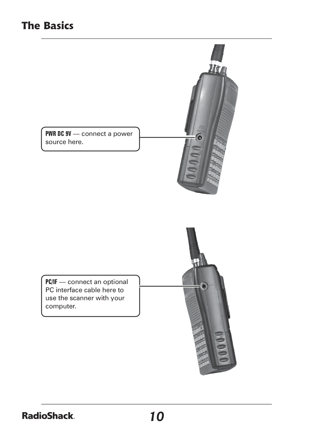 Radio Shack PRO-97 manual Basics 