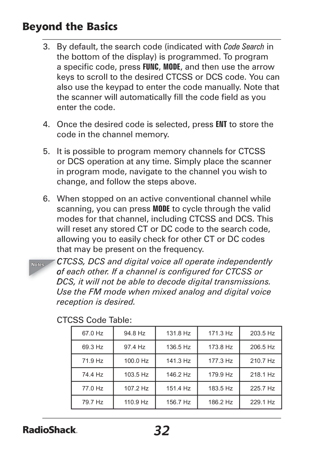 Radio Shack PRO-97 manual Beyond the Basics 