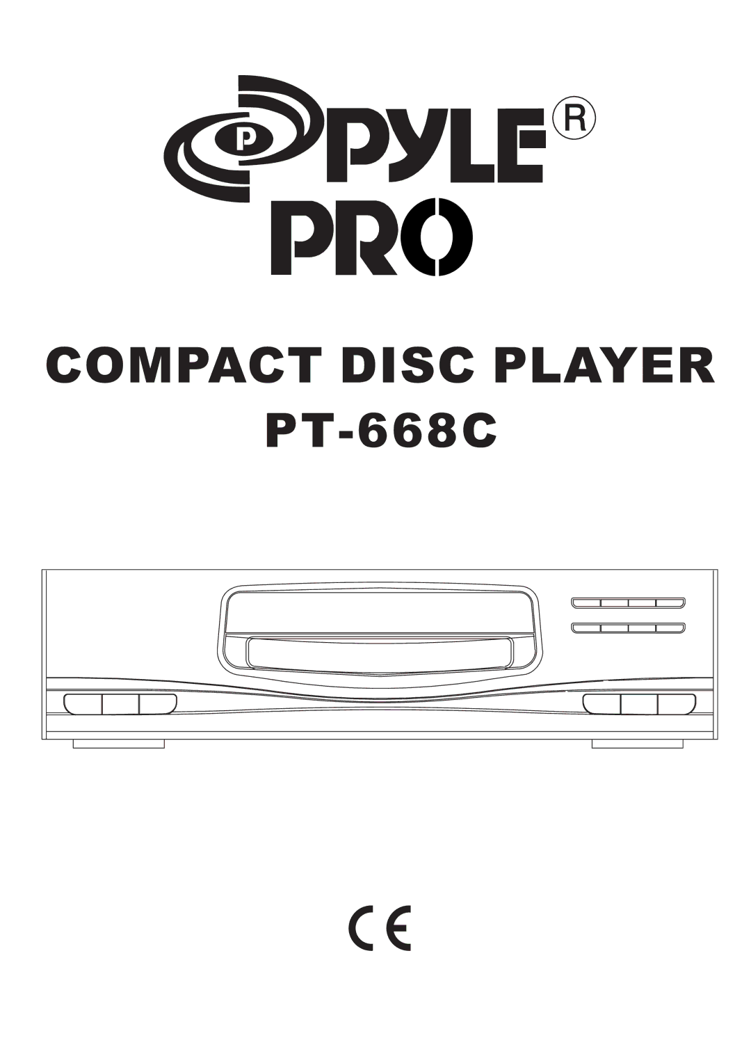 Radio Shack PT-668C manual Compact Disc Player 