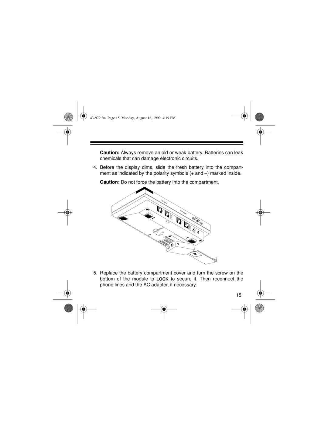 Radio Shack SYSTEM 2000 owner manual Fm Page 15 Monday, August 16, 1999 419 PM 