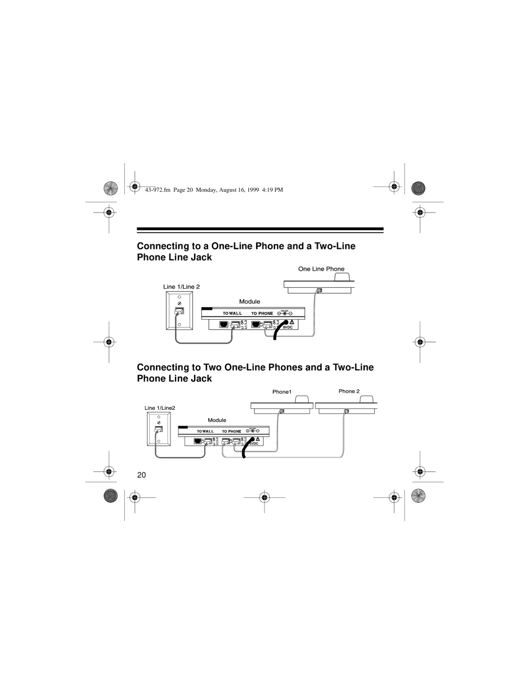 Radio Shack SYSTEM 2000 owner manual Fm Page 20 Monday, August 16, 1999 419 PM 